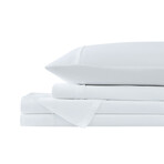 Bamboo Extra Deep Pocket Sheet Set // White (Full)