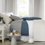 Bamboo Duvet Cover Set // Bone (King / Cal King)