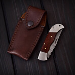 Damascus Pocket Folding Knife // 020