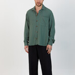 Howard Oversize Shirt // Khaki (M)
