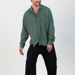 Howard Oversize Shirt // Khaki (XL)