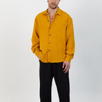 Phillip Oversize Shirt // Mustard (S)
