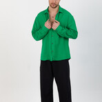 Kyler Oversize Shirt // Green (M)