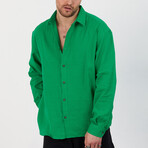 Kyler Oversize Shirt // Green (M)