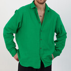 Kyler Oversize Shirt // Green (L)