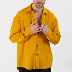Phillip Oversize Shirt // Mustard (S)