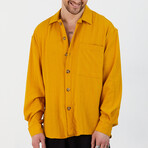 Phillip Oversize Shirt // Mustard (M)
