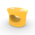 Amped Side Table // Yellow // Single