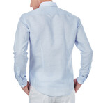 Tyler Button-Down Shirt // Blue (XS)