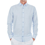 Tyler Button-Down Shirt // Blue (XS)