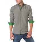 Yosef Button-Down Shirt // Green (XS)