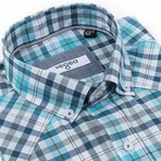 Atticus Button-Down Shirt // Blue (2XL)