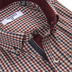 Tanner Button-Down Shirt // Red (XS)