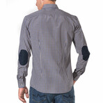 Lewis Button-Down Shirt // Blue (XL)