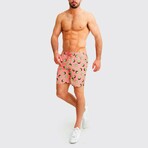 Classic Swim Shorts //Pink Kiwi (L)