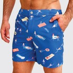 Resort Swim Shorts // Cabana Boy (XL)