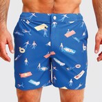 Resort Swim Shorts // Cabana Boy (L)