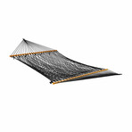 Classic Cotton Rope Hammock // Black