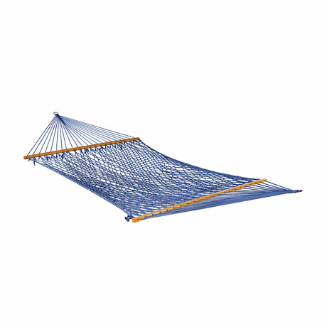 Classic Cotton Rope Hammock // Blue Rope