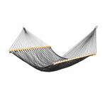 Classic Cotton Rope Hammock // Black