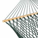 Classic Cotton Rope Hammock // Green Rope