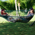 Classic Cotton Rope Hammock // Green Rope