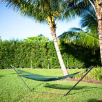 Classic Cotton Rope Hammock // Green Rope