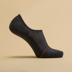 Men's No-Show Socks // Charcoal (S)