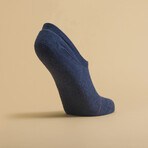 Women's No-Show Socks // Blue (M)
