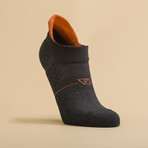Women's Ankle Socks // Charcoal (L)