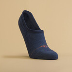 Women's No-Show Socks // Blue (M)