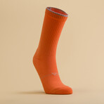 Women's Crew Socks // Orange (M)