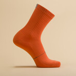 Men's Crew Socks // Orange (M)
