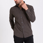 Paul Shirt // Khaki + Dark Blue (M)