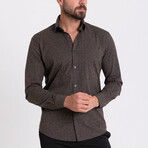 Paul Shirt // Khaki + Dark Blue (M)