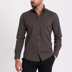 Paul Shirt // Khaki + Dark Blue (M)