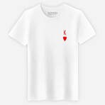 King T-Shirt // White (Small)