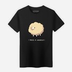 Haircut Sheep T-Shirt // Black (Small)