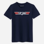 Top Dad T-Shirt // Navy (Small)