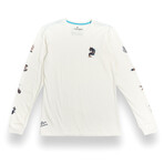 Split Personalities Šalta Long Sleeve T-Shirt // Cream (M)