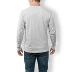 A Jolt To Boring Šalta Long Sleeve T-Shirt // White (2XL)