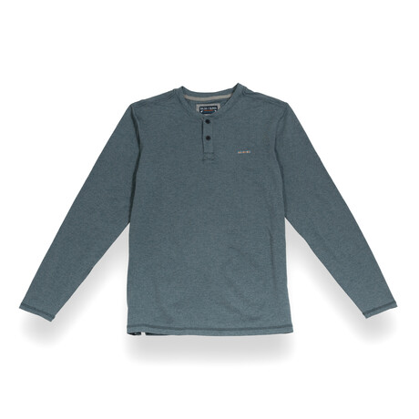 Boring Performance Henley // Blue (S)
