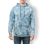 Baja Trip Up Helsinki Hoodie // Blue Tie Dye (2XL)