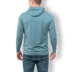 Lagos Light Performance Hoodie // Green (L)