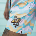 Lone Desperado Swim Trunks // Multi (XL)
