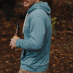 Lagos Light Performance Hoodie // Green (L)