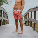 Salmon Companion Swim Trunks // Salmon (2XL)