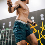 Friends In Hiding Relaxpos Swim Trunks // Indigo (XL)