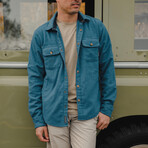 Road Runner Gulf Coast Flannel Jacket // Blue (2XL)