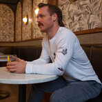 Split Personalities Šalta Long Sleeve T-Shirt // Cream (M)